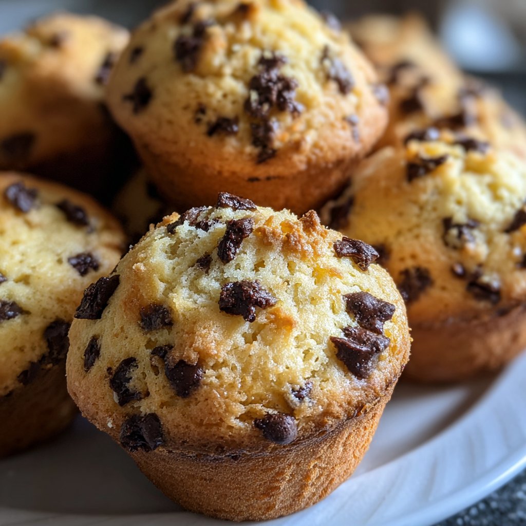 Muffins mit Schokotropfen