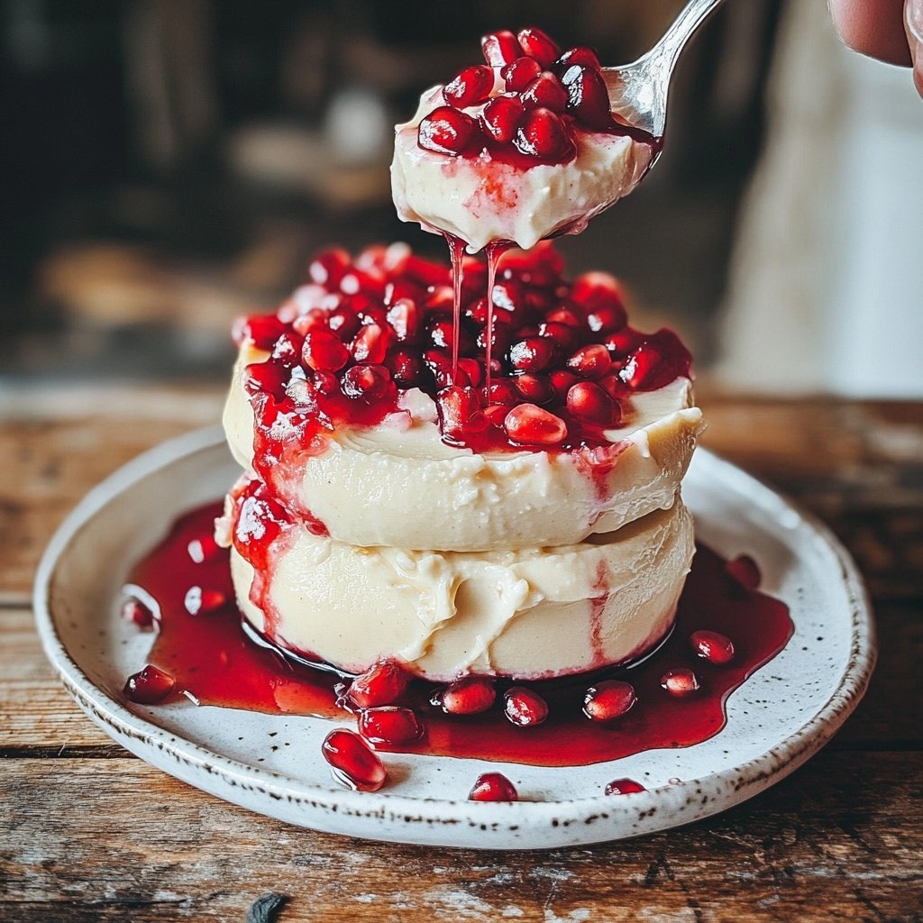 Granatapfel-Panna-Cotta