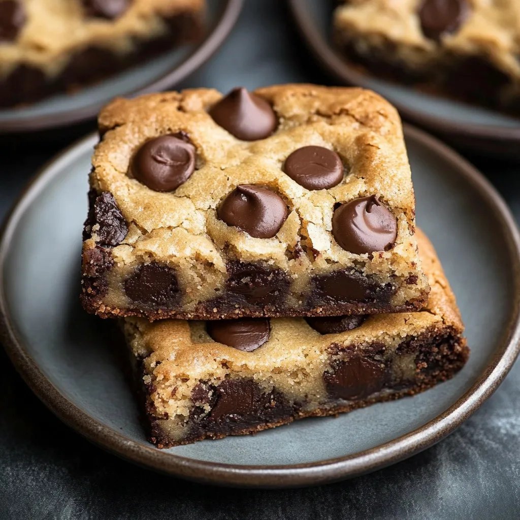 Bräunliche Butter Blondie
