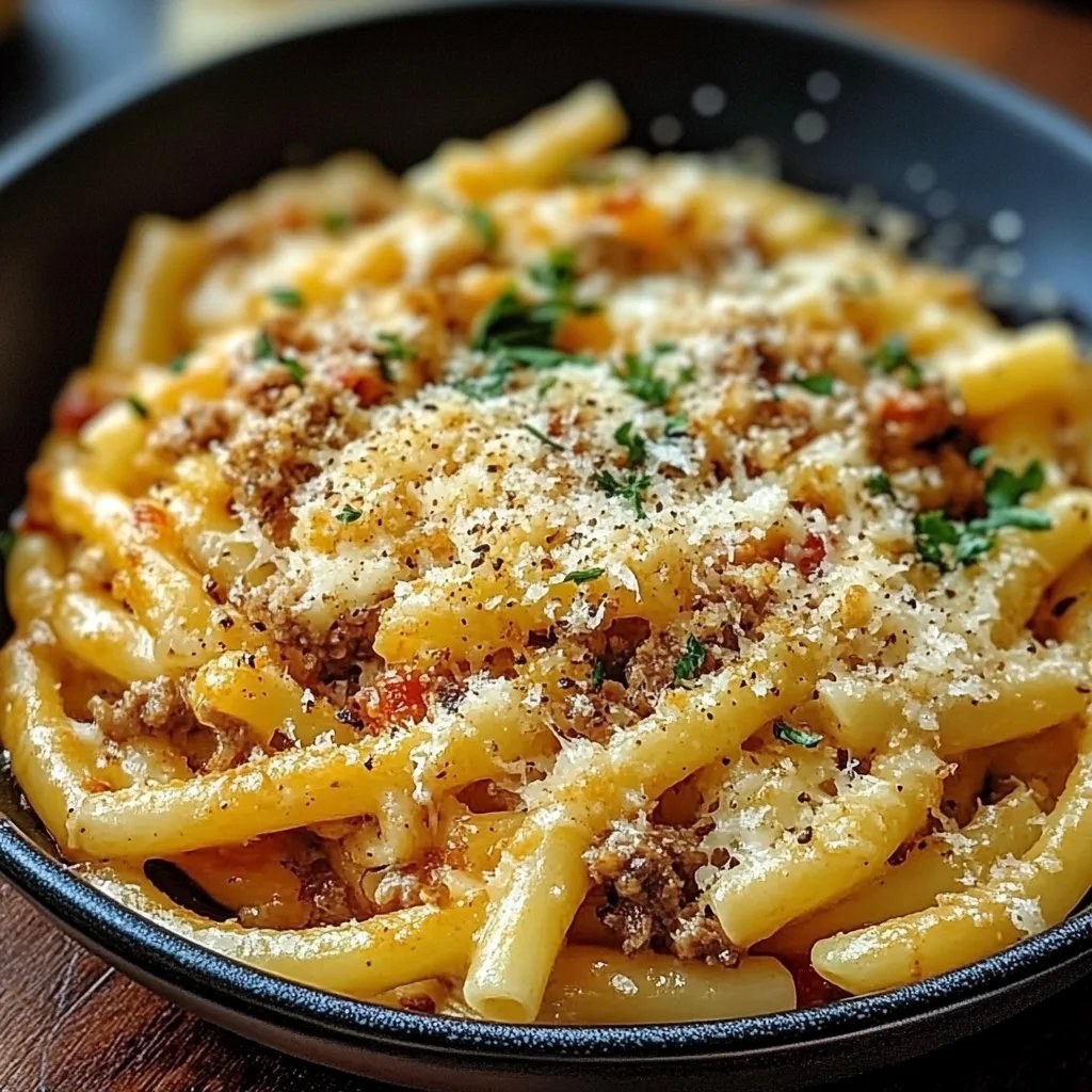 Griechischer Nudelauflauf