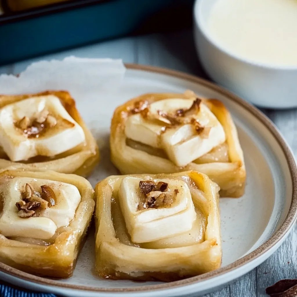 Apfel-Zimt-Schnecken