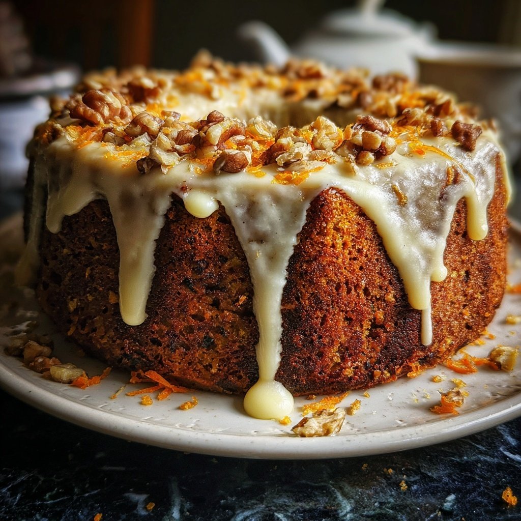Karottenkuchen Mit Dinkelmehl