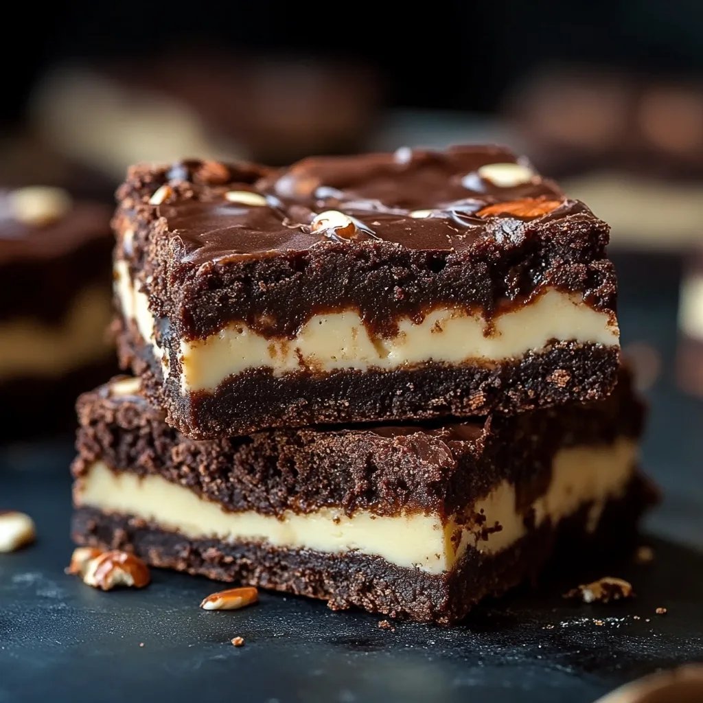 Frischkäse-Brownies