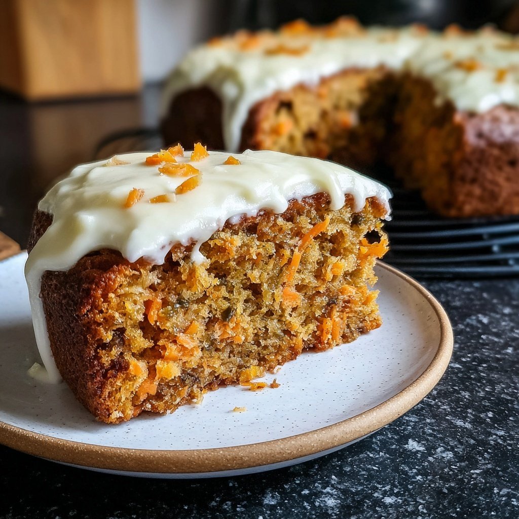 Karottenkuchen Mit Frischkäse Frosting