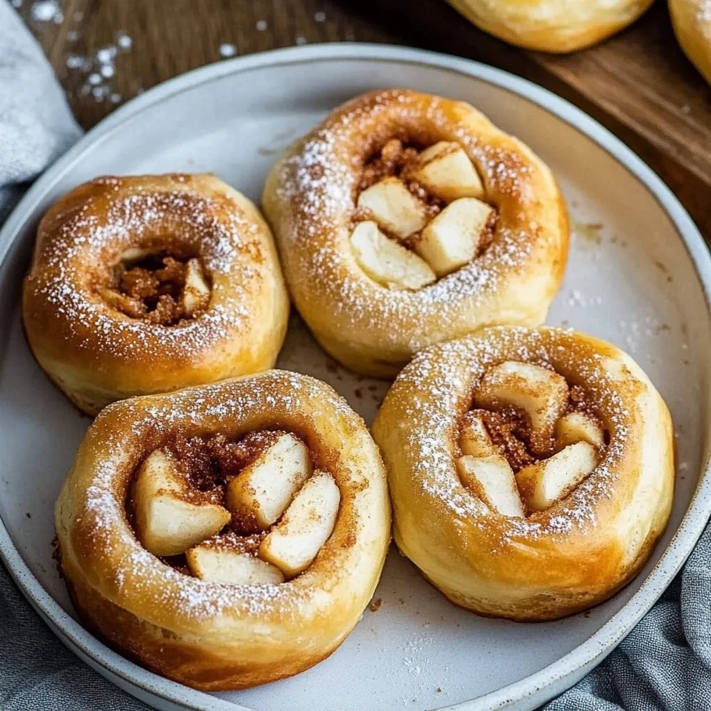 Apfel-Zimt-Schnecken