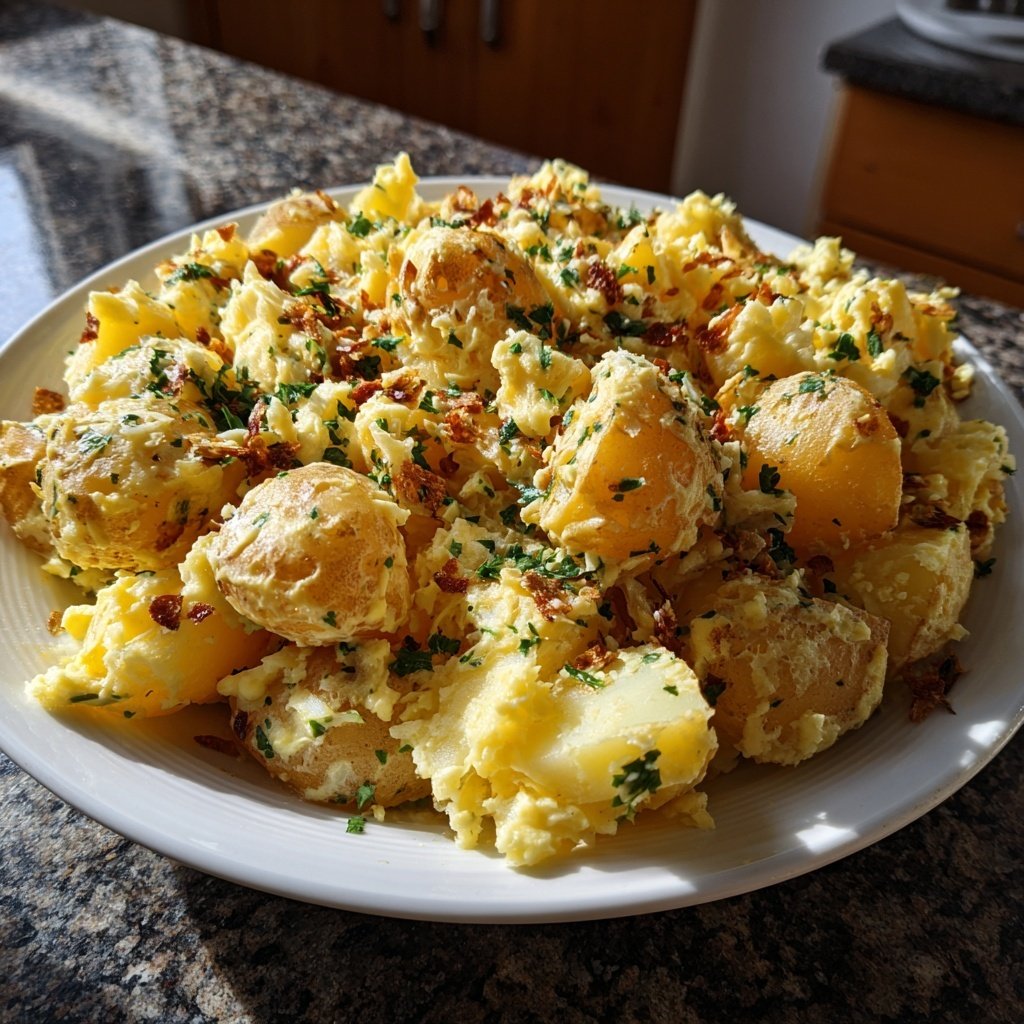 Kartoffelsalat Zum Grillen Mit Senf Dressing