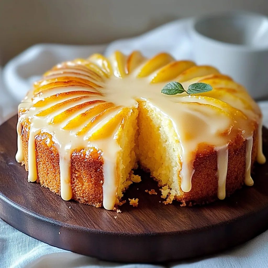 Saftiger Zitronenkuchen