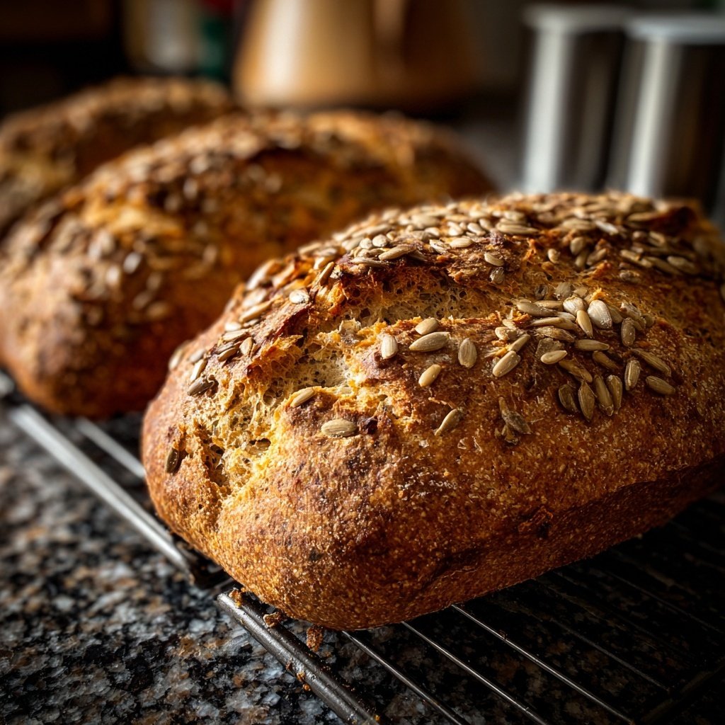 Zupfbrot Mit Sonnenblumenkernen