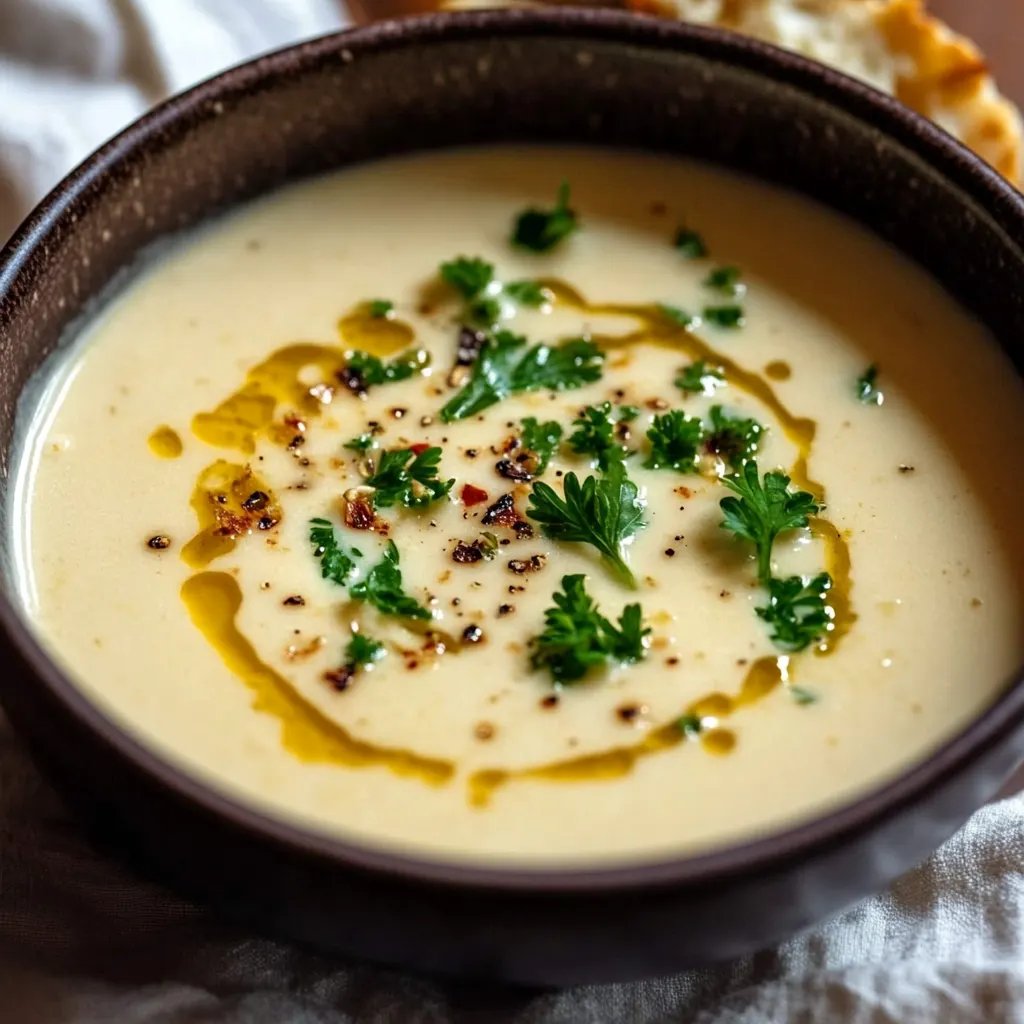 Cremige Blumenkohlsuppe