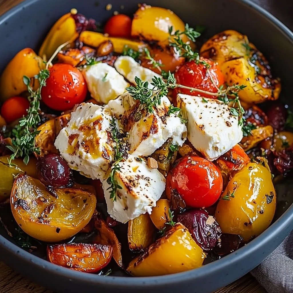Ofenkürbis mit Feta