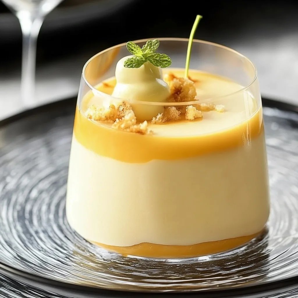 Solero-Wackelpudding Mit Vanillesoße
