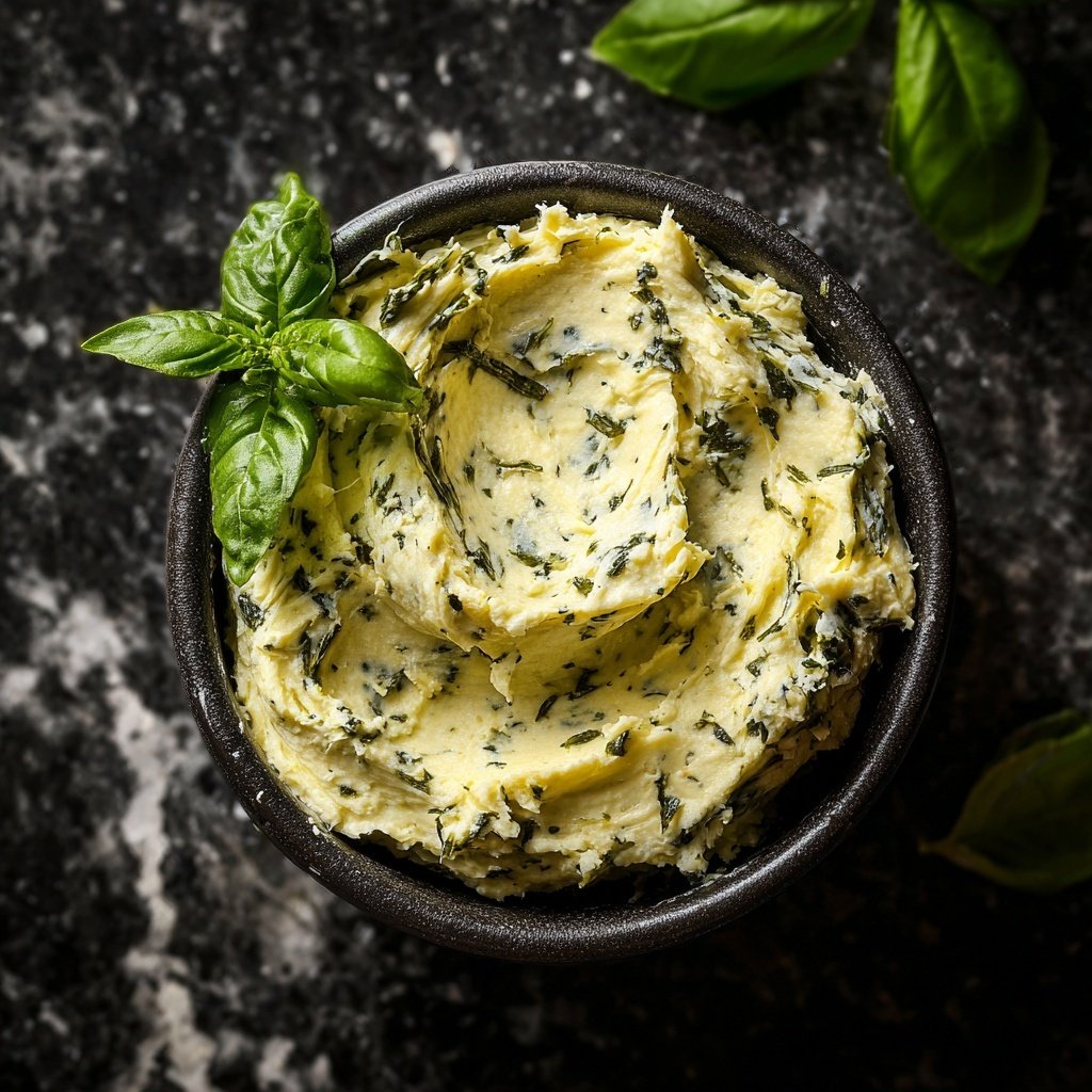 Kräuterbutter Mit Basilikum