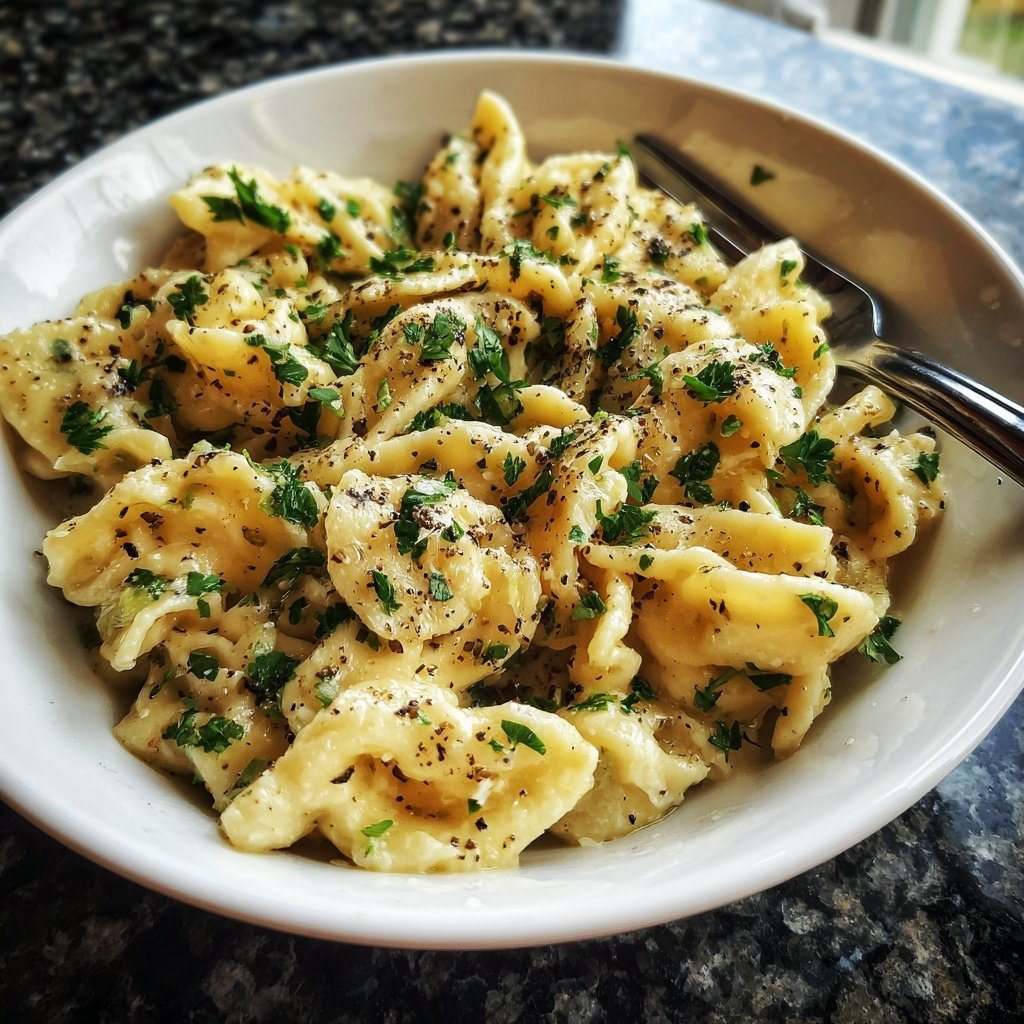 Schnell & Einfach 15-Minuten Knoblauchpasta