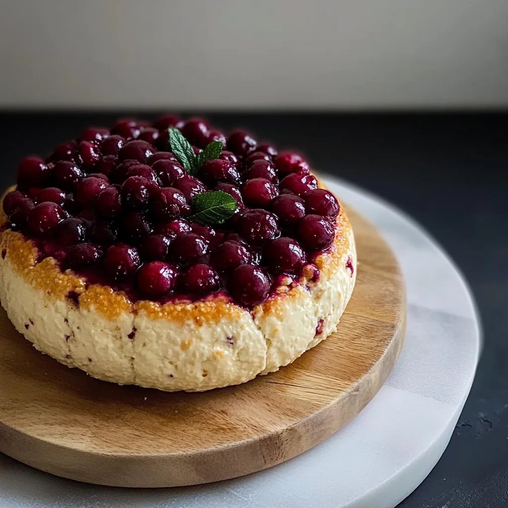 Cranberry-Brie-Käse-Vorspeise