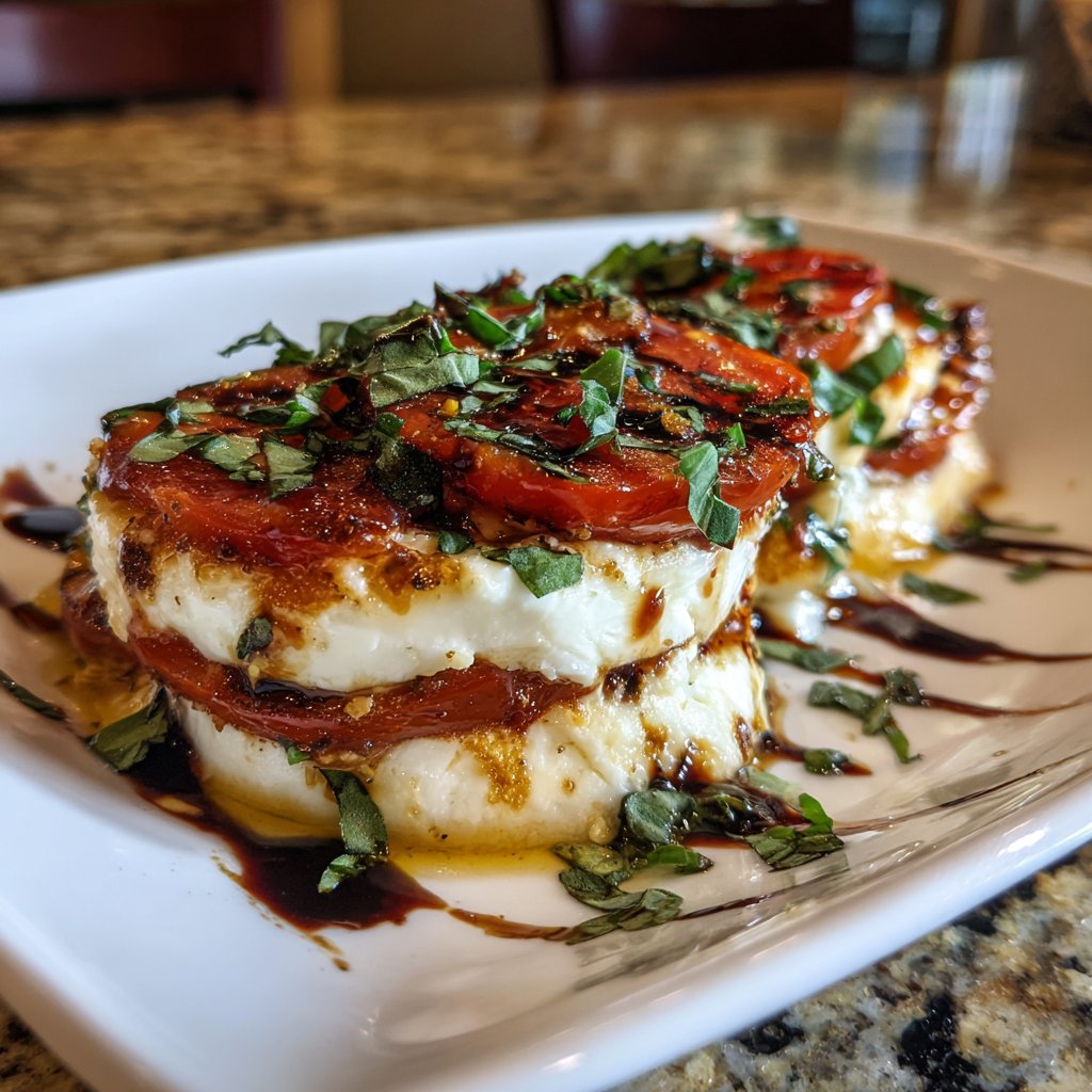 Caprese mit Büffelmozzarella