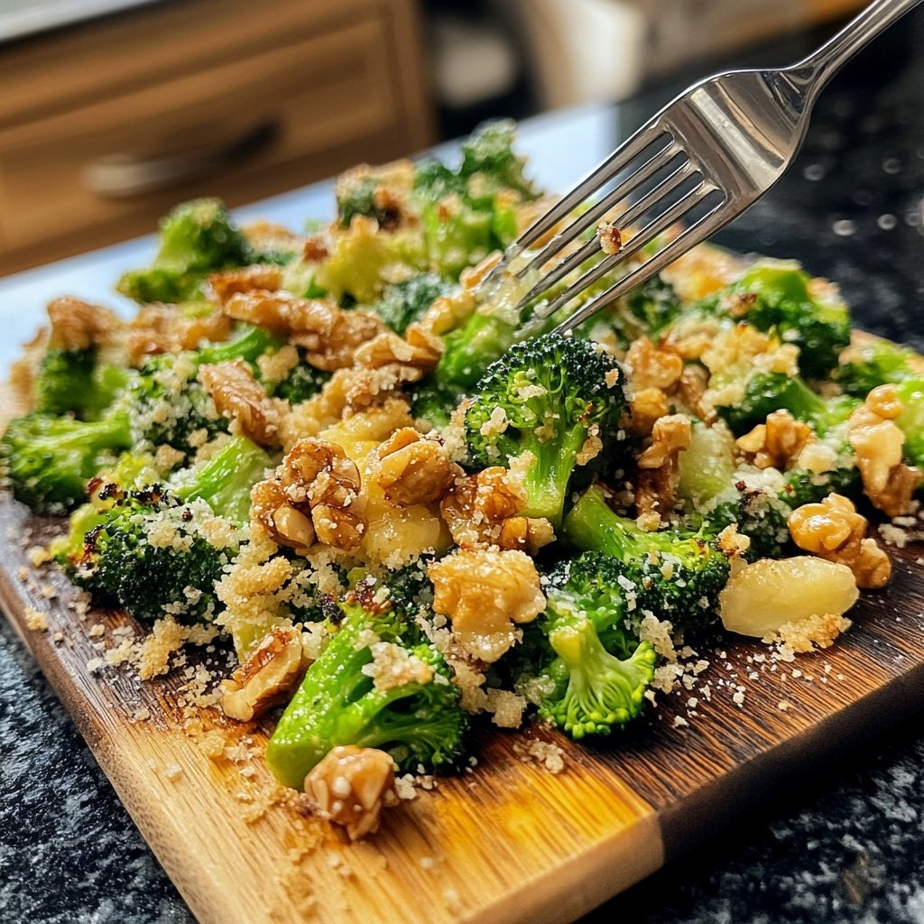 Knuspriger Brokkoli-Glückssalat