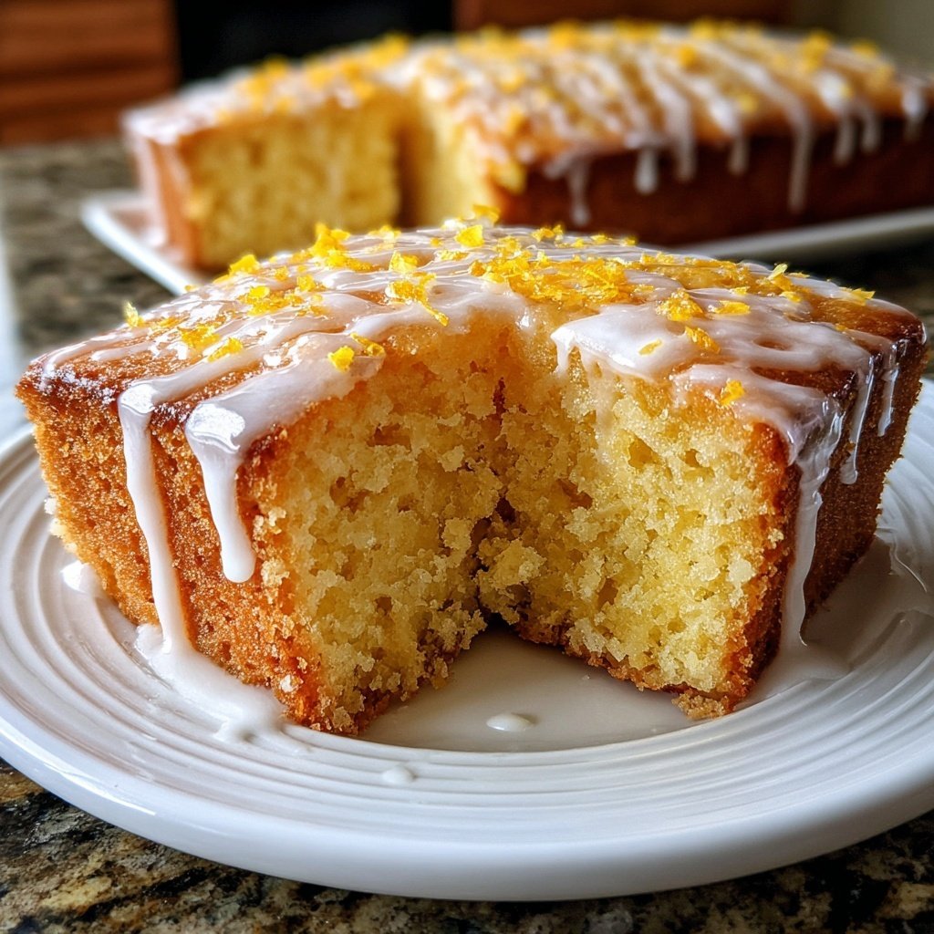 Zitronenkuchen extra saftig